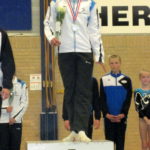 Meike Lammes goud districtfinale 4e divisie